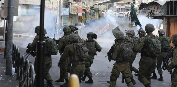 مواجهات بين قوات الاحتلال والفلسطينيين في قرية صندل بالداخل المحتل.jpg