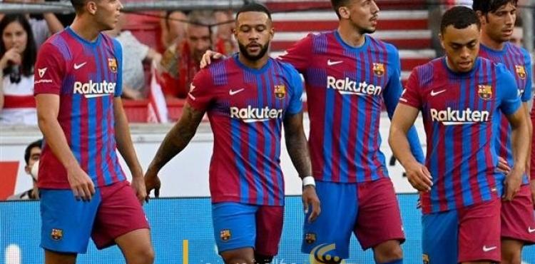 لاعبو برشلونة