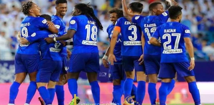 لاعبو الهلال السعودي