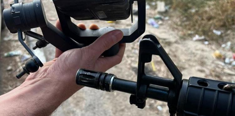 اسقاط طائرة مسيرة