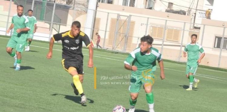 من لقاءات كأس غزة