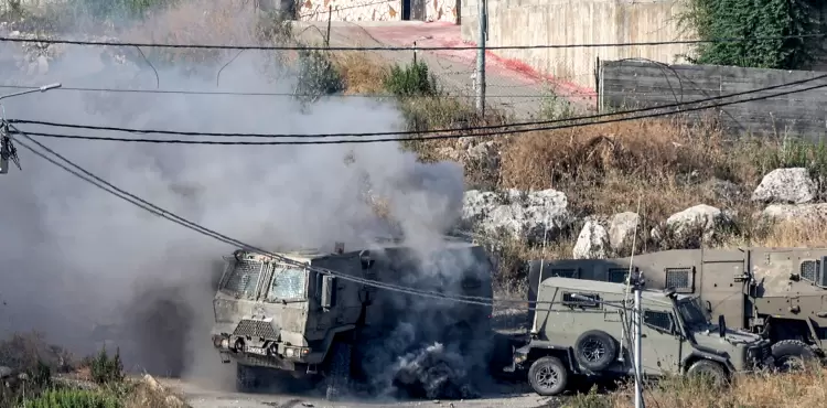 تفجير جيب- عبوة - جنين.webp