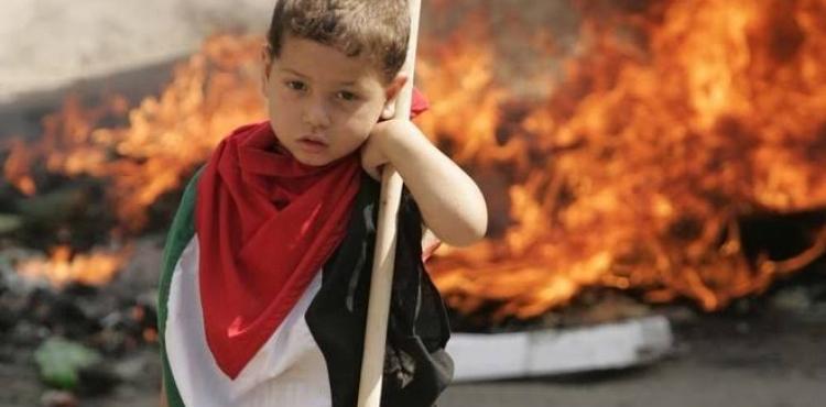 طفل فلسطيني