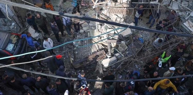 الدمار في مخيم جنين