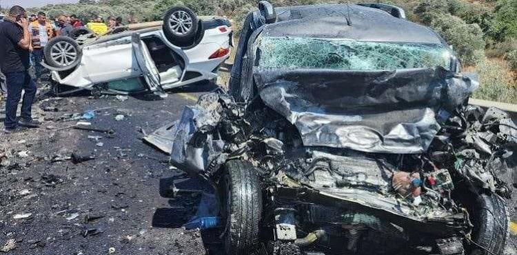 حادث سير اللواء قدري ابو بكر