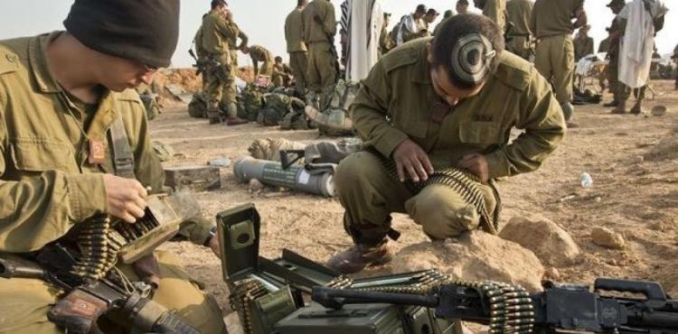 بعض من ذخائر جيش الاحتلال