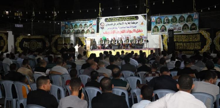 حفل المديح النبوي في خان يونس (16).jpg