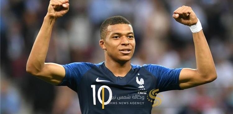 مبابي مع المنتخب