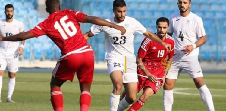جانب من أحد مباريات المنتخب الأولمبي