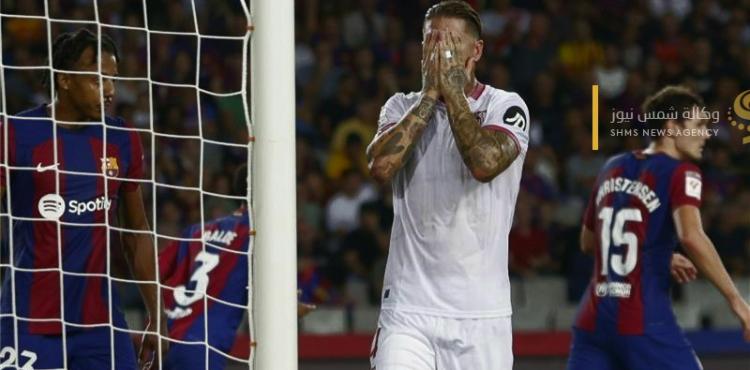 راموس بعد تسجيل هدف بمرماه