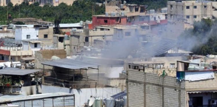 من اشتباكات عين الحلوة