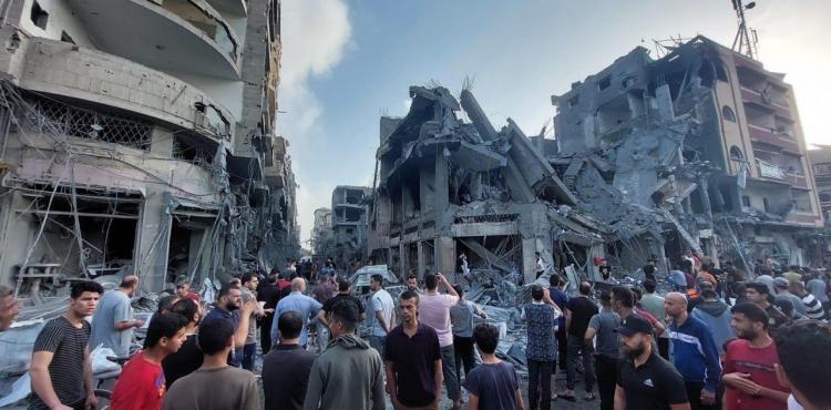 صورة أرشيفية لأحد أسواق قطاع غزة