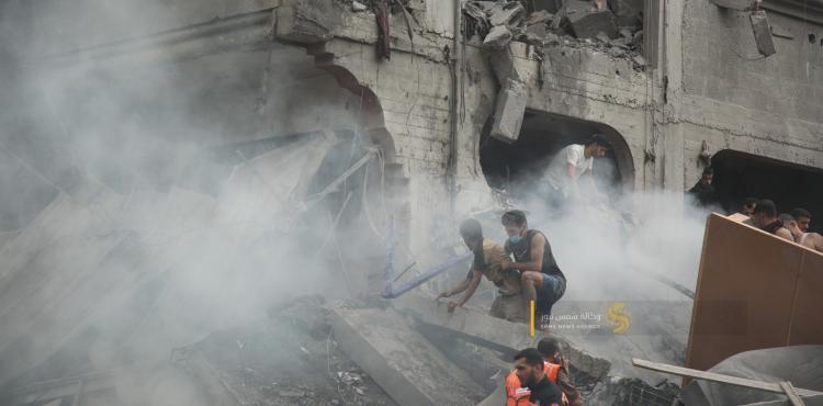 مجزرة جباليا معركة طوفان الأقصى.