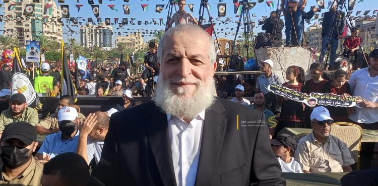 الشيخ نافذ عزام أمين سر المكتب السياسي للجهاد الاسلامي