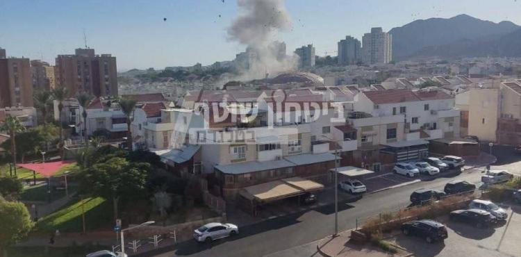 انفجار ايلات طائرة مسيرة.jpg