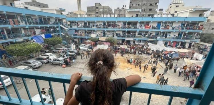 مدارس الأونروا في غزة