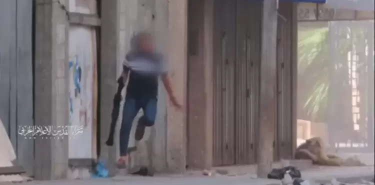 ولعت قفزة مقاتل من سرايا القدس