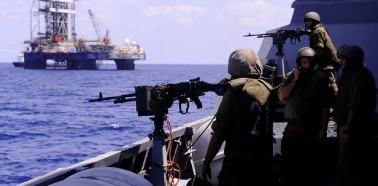 موقع إسرائيلي في البحر المتوسط.jpg