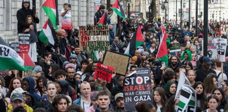 مسيرات حاشدة نصرة لغزة