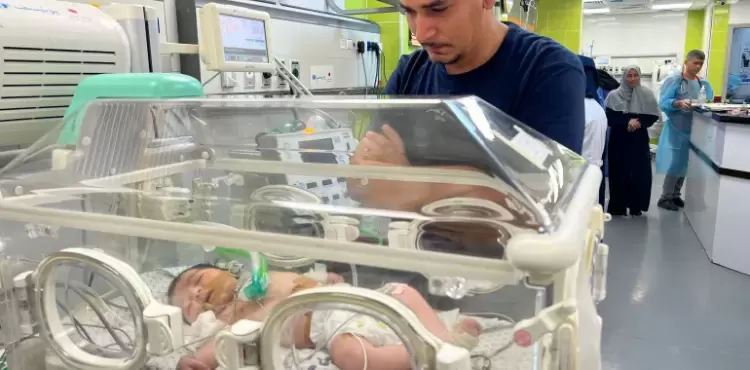 صورة من أحد مستشفيات رفح جنوب غزة يوم 23 أكتوبر تشرين الأول الماضي (الفرنسية).webp