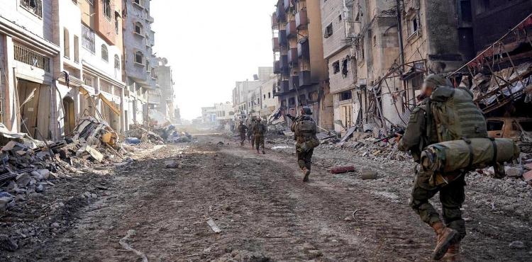 جنود العدو في غزة