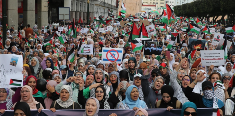 خلال المظاهرات في المغرب دعماً لفلسطين.png