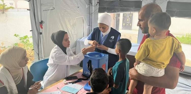 التطعيم ضد شلل الأطفال في غزة وشمال القطاع 2.jfif