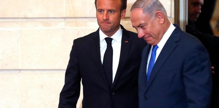 نتنياهو وماكرون