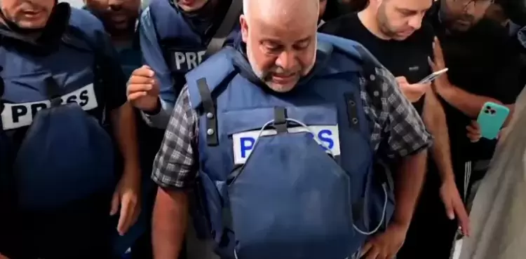 مدير مكتب الجزيرة في عزة الأستاذ وائل الدحدوح.webp