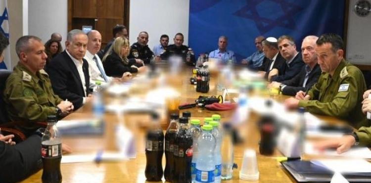 من إحدى اجتماعات نتنياهو