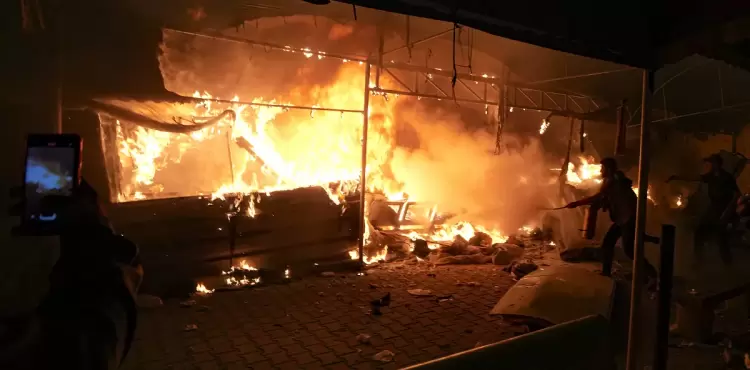 استهداف جيش الاحتلال لخيام النازحين المدنيين في غزة