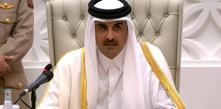 أمير قطر الشيخ تميم بن حمد آل ثاني.