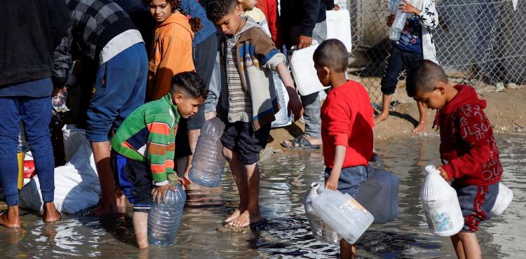 الاحتلال دمر آبار المياه في غزة.jpg