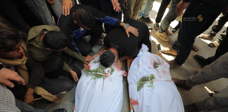 شهداء - قصف - جنازة - وداع - دمار - حرب الإبادة الجماعية - النصيرات (11)..jfif