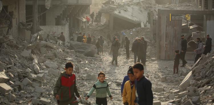 دمار مربع سكني كامل في مخيم النصيرات وسط قطاع غزة - حرب - اعمار - وقف النار 3.jpg