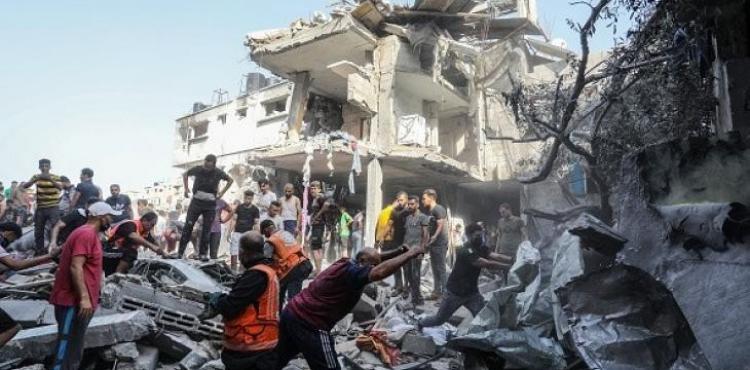 قصف على غزة