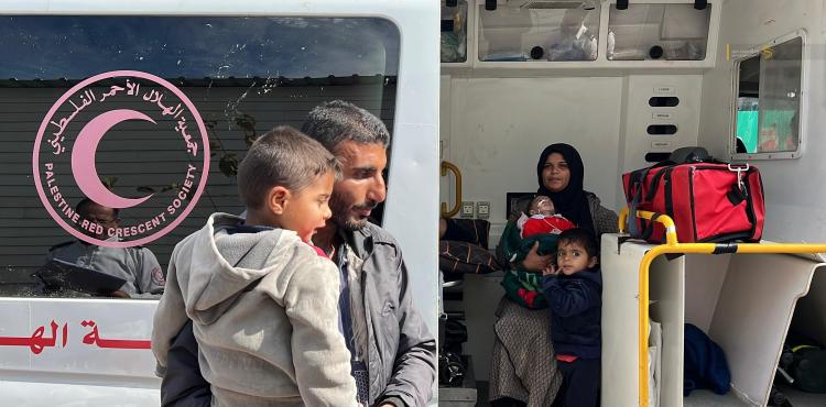 سفر المرضى مرضى من المستشفى الأوروبي عبر معبر رفح ضمن المرحلة الأولى من اتفاق وقف إطلاق النار بغزة (6).jfif