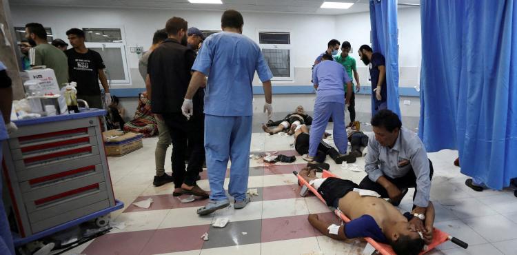 انهيار الخدمات الصحية والطبية في غزة