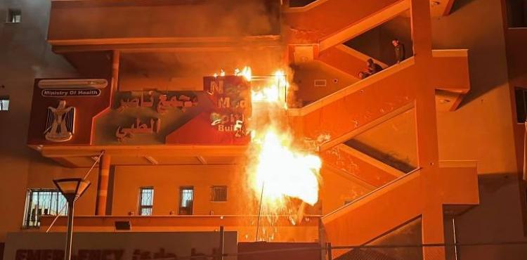 استهداف مستشفى ناصر الطبي بخانيونس.jpg