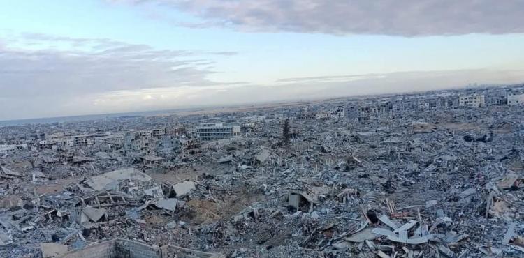 الاحتلال يدمر مدينة رفح بشكل شبه كامل