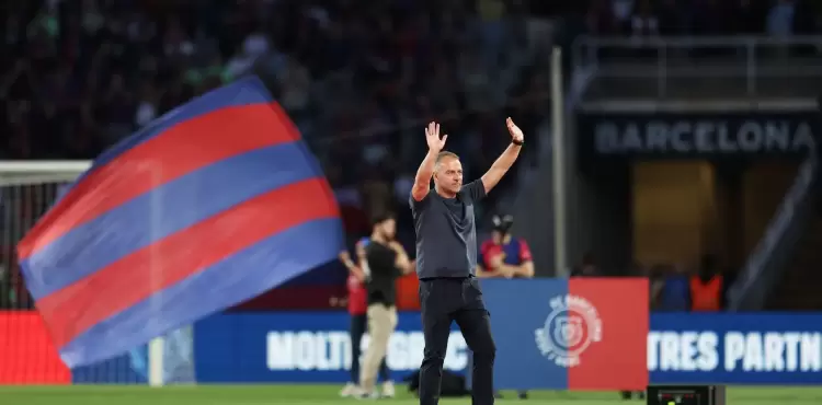 فليك مدرب برشلونة