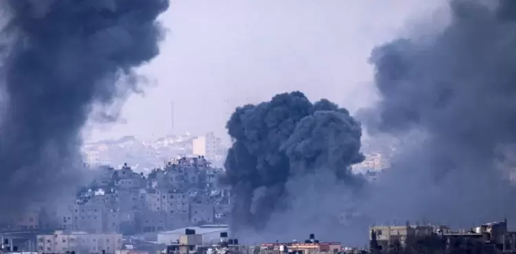 تدمير - دمار  - استهداف - قصف غزة.webp