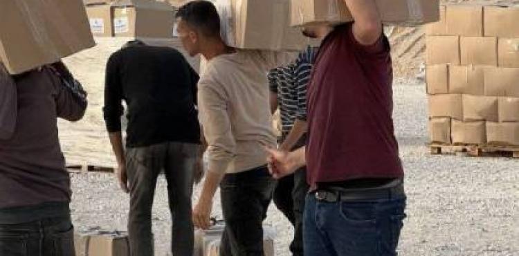 من تسليم مؤسسة غزة الإنسانية للمساعدات