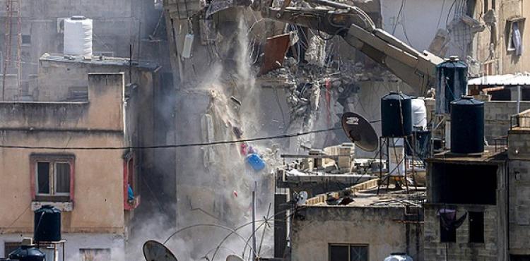 الاحتلال يواصل عمليات الهدم بطولكرم