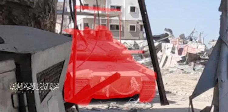 سرايا القدس تستهدف دبابة.jpg