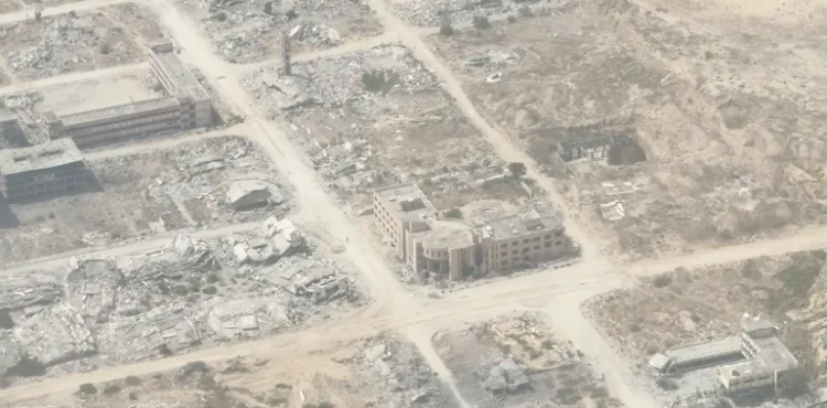 صور جوية صادمة لقطاع غزة