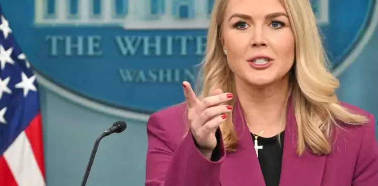 المتحدثة باسم البيت الأبيض كارولين ليفيت.webp