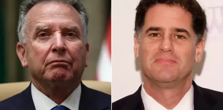 وزير الشؤون الإستراتيجية الإسرائيلي رون ديرمر و المبعوث الأميركي ستيف ويتكوف،