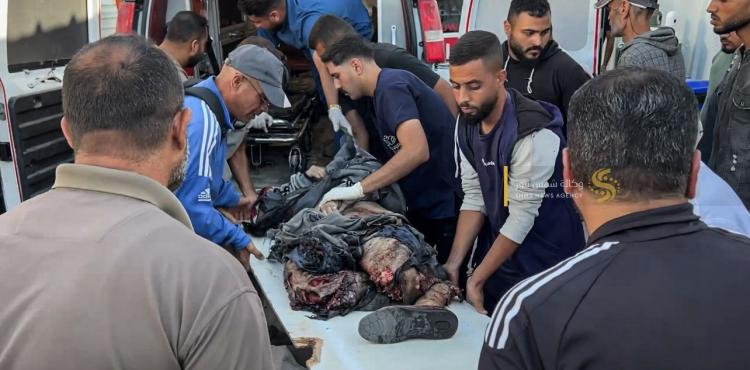 شهيد في قصف إسرائيلي في غزة.jpg