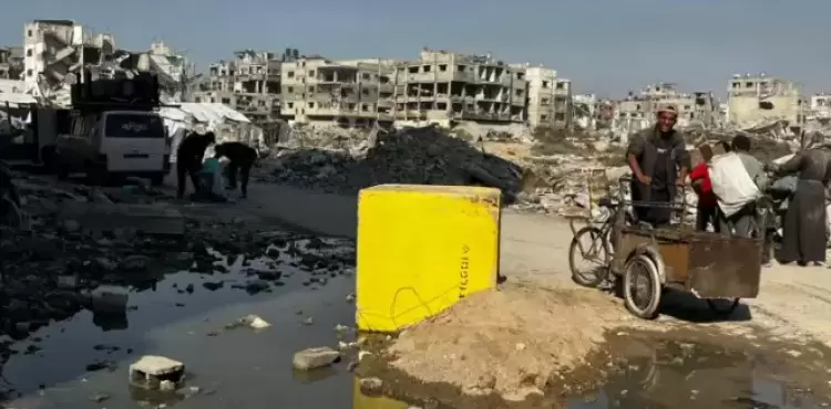 الخط الأصفر بغزة